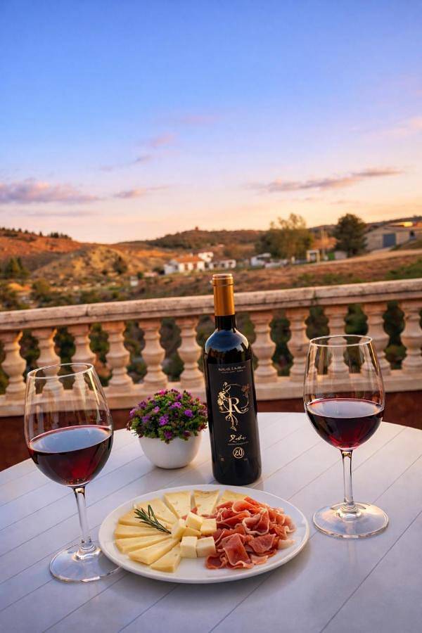 Casa de vacaciones para 12 personas, con terraza y vistas en La Manchuela