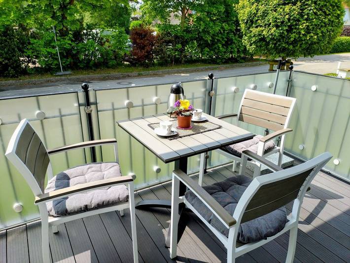 Ferienwohnung für 3 Personen, mit Balkon in Dierhagen Strand, Dierhagen