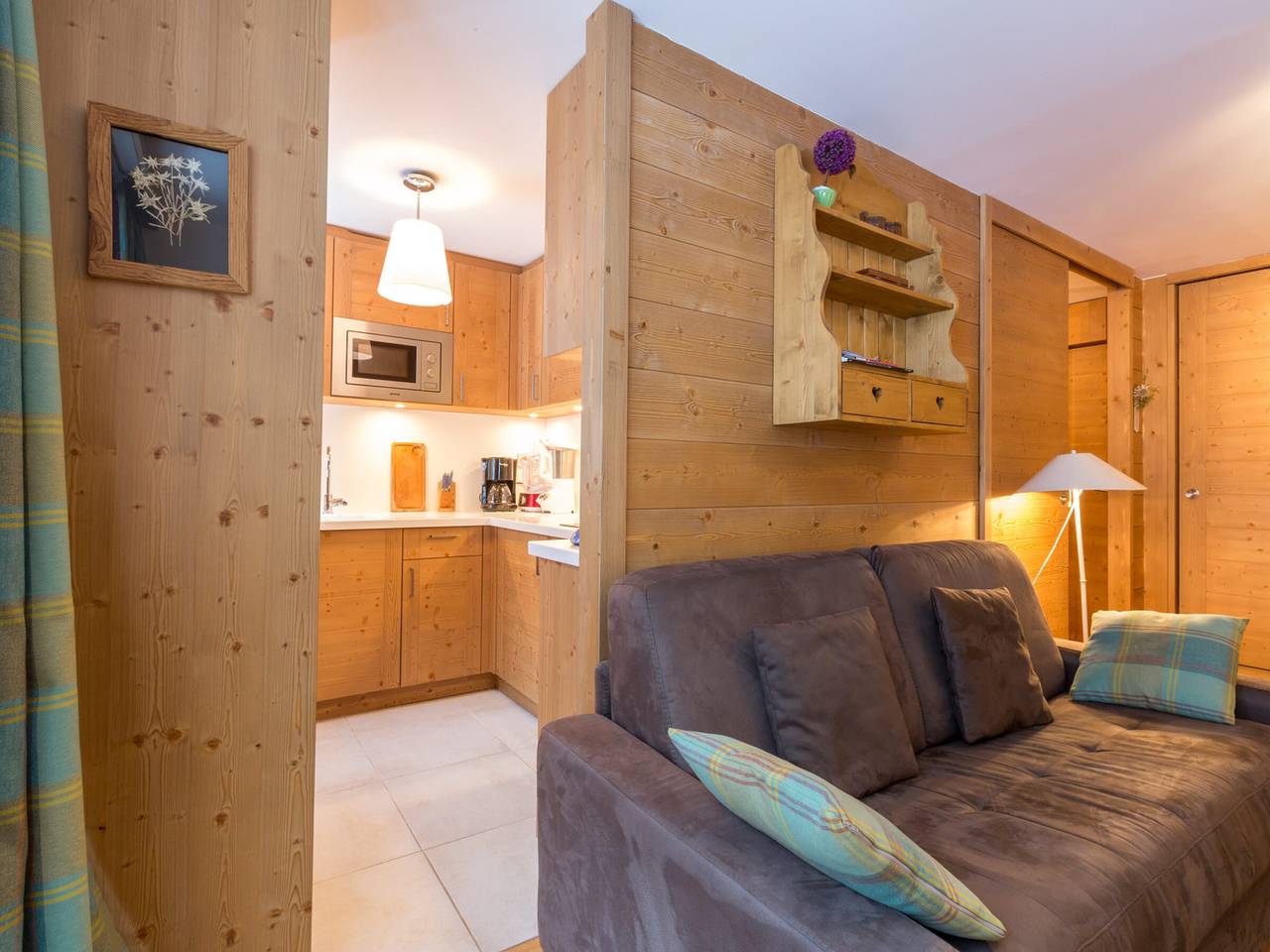 Ganze Wohnung, Hochwertiges, intimes Apartment mit Wlan und Garage in Val d'Isère in Val-d'Isère, Nationalpark Vanoise