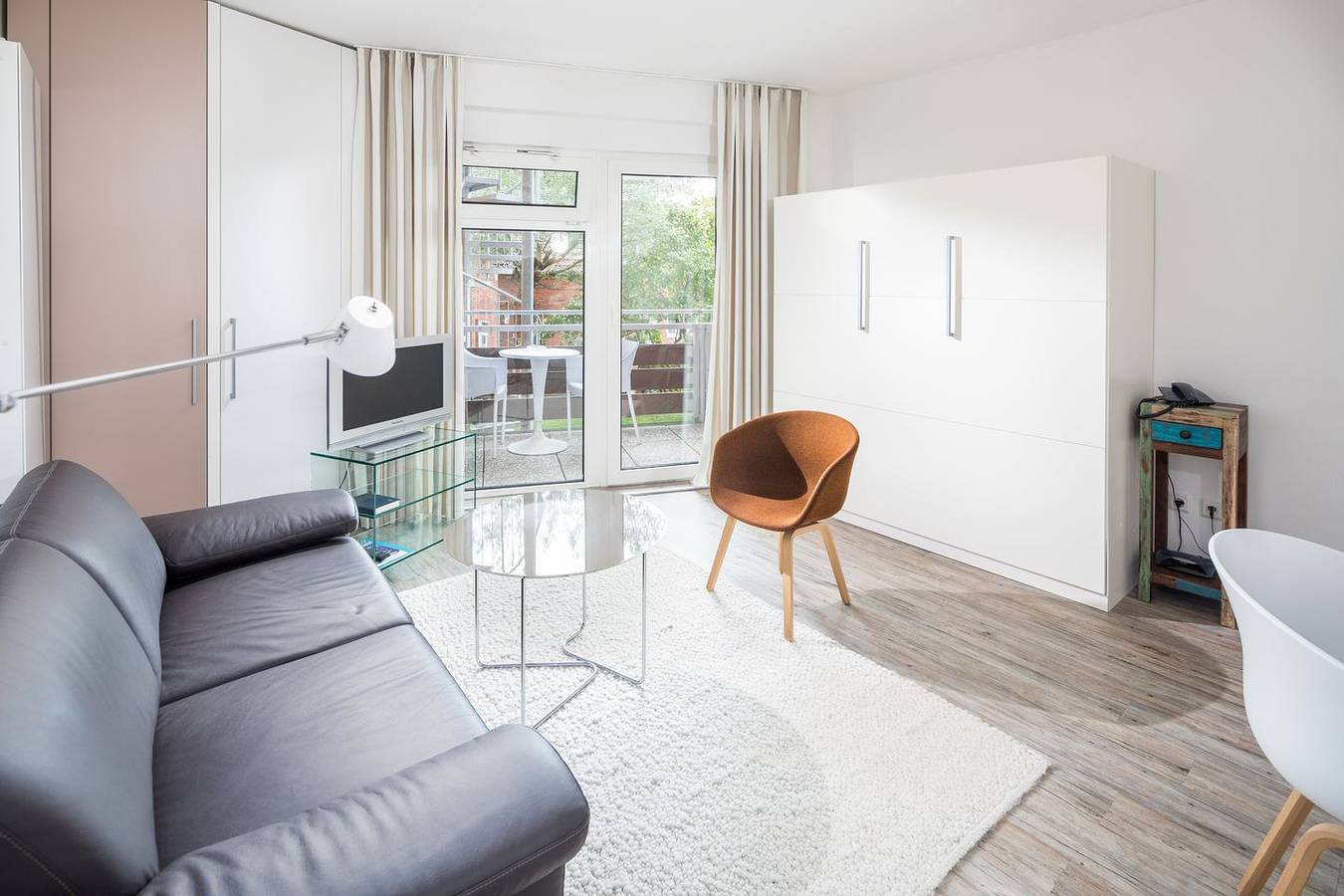 Apartamento entero, Helles, sonniges 1-Zimmer Appartement direkt am Kurplatz mit Südbalkon in Juist