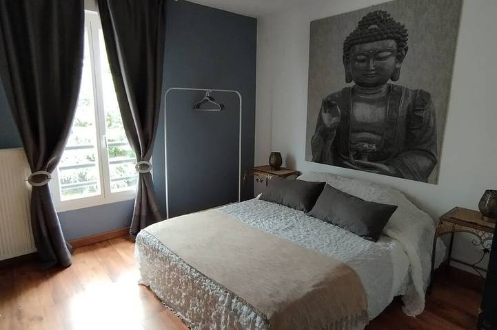 Location de vacances pour 4 personnes, avec piscine et jardin à Tresses - 2