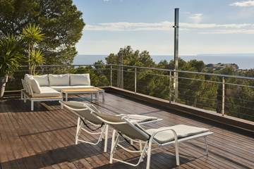 Chalet in Santa Eulària des Riu, Ibiza Este für 8 