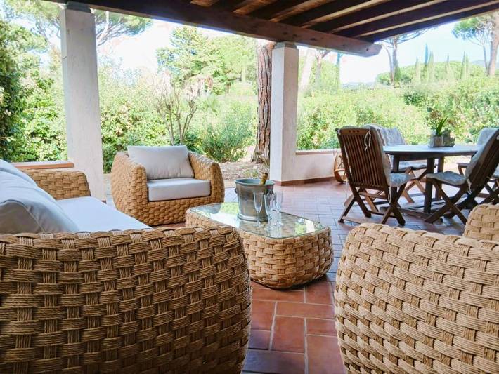 Villa für 6 Personen, mit Ausblick und Garten in Castiglione della Pescaia