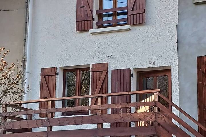Maison de vacances pour 5 personnes, avec jardin et balcon