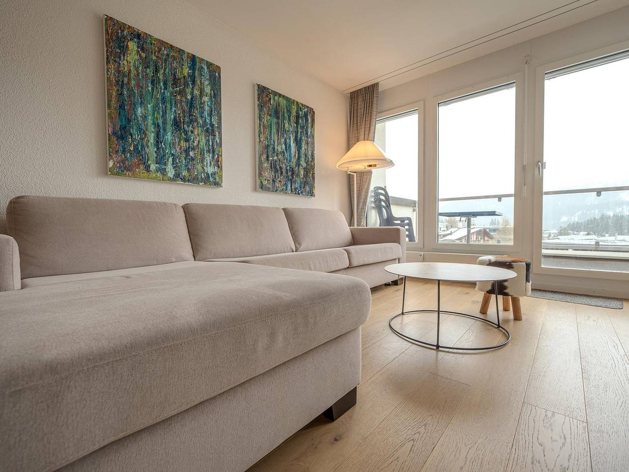 Ganze Ferienwohnung, Galerie Obersee 4C - 4-Bettwohnung in Arosa, Plessur Alpen