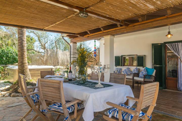 Cas Pati (Son Moja) - Fantastic house in Son Moja, with private jacuzzi and near to Cala Santanyí beach. Wifi gratis in Son Moja, Santanyí