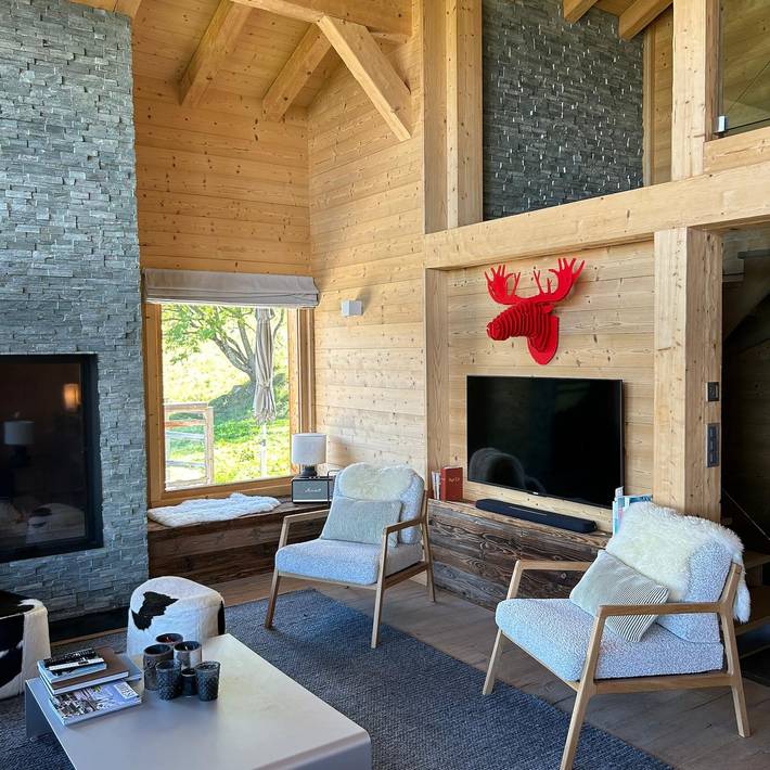 Ferienhaus für 10 Personen, mit Garten und Balkon sowie Sauna und Whirlpool