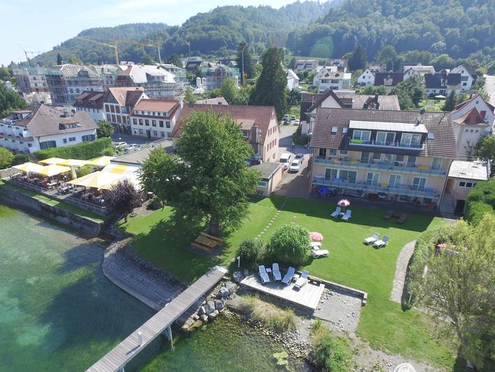 Hotel für 2 Personen, mit Balkon/Terrasse und Terrasse sowie Seeblick in Bodman-Ludwigshafen - 2