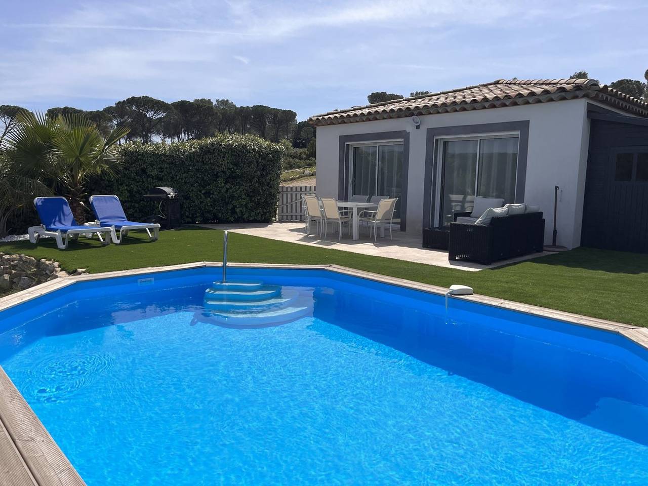 Villa calme absolu, piscine chauffée, spa, nature, clim. in Roquebrune-sur-Argens, Région de Draguignan