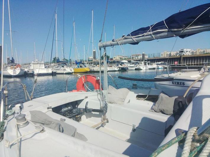 Boot voor 3 personen, met terras en uitzicht, met huisdier in Calais