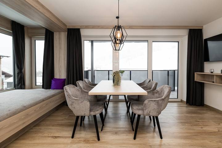 Ganze Wohnung, Ferienwohnung "Grauzone Grossarl App. Nr. 4 Shine" mit Bergblick, privater Terrasse und Wi-Fi in Hohe Tauern, Großarl