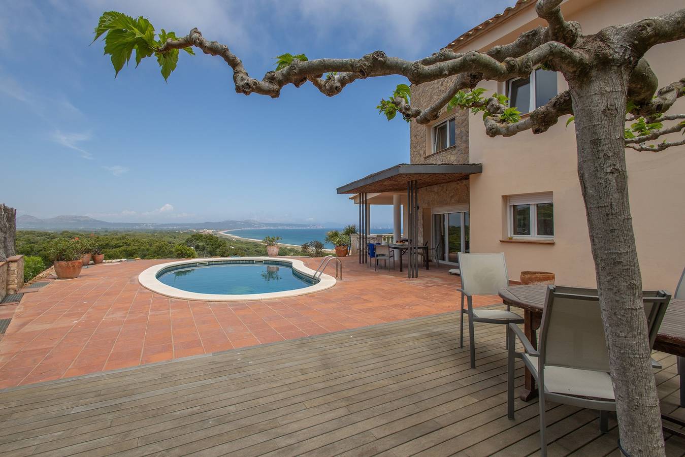 Villa con piscina y espectaculares vistas al mar. in Begur, Costa Brava