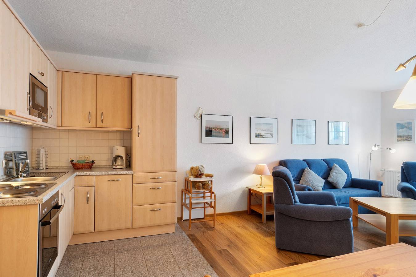Ganze Wohnung, Ferienwohnung „Urlaub im Haus Borkum“ mit Balkon und Wlan in Westeraccumersiel, Dornum