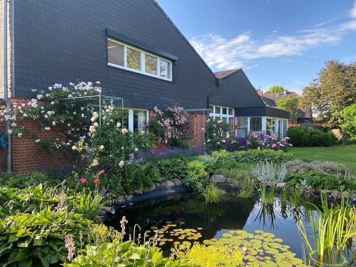 Studio für 2 Personen, mit Garten in Bleckede, Mecklenburgisches Elbetal