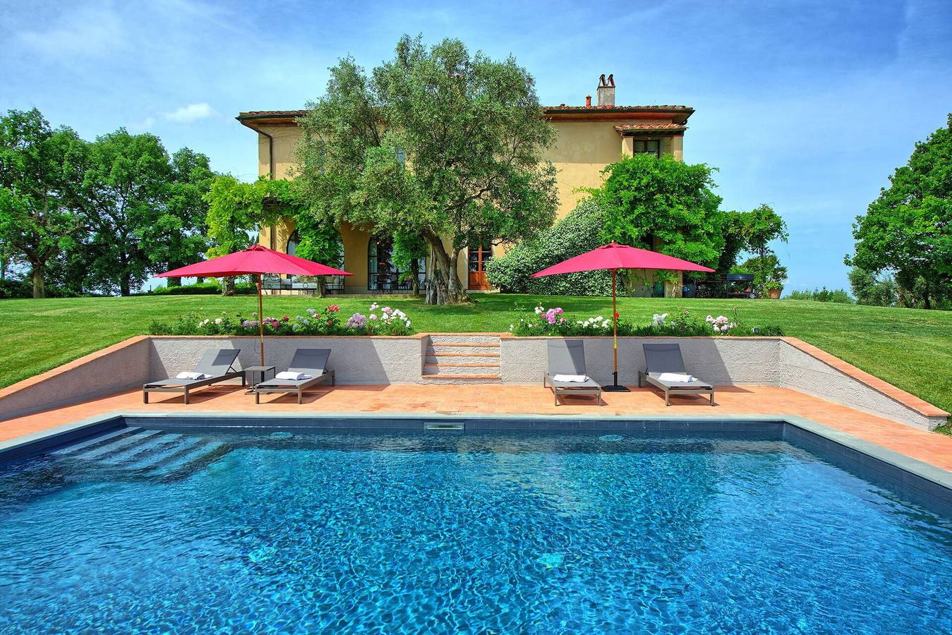 Villa für 12 Personen mit Pool in Cerreto Guidi, Florenz Provinz