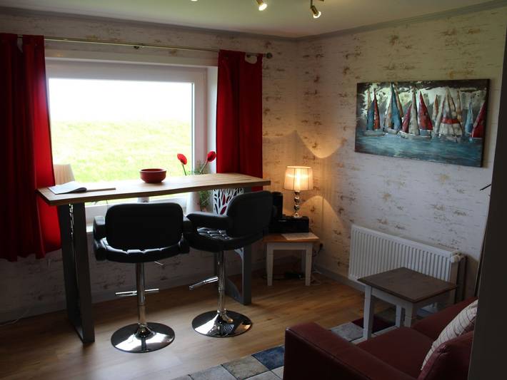 Ganze Ferienwohnung, Dat Kapitänshus - Fewo Halligblick - Halligblick in Nordstrand (Gemeinde), Nordstrand