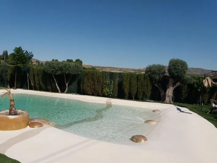 Ferienhaus für 6 Personen, mit Ausblick und Pool sowie Garten, mit Haustier - 1