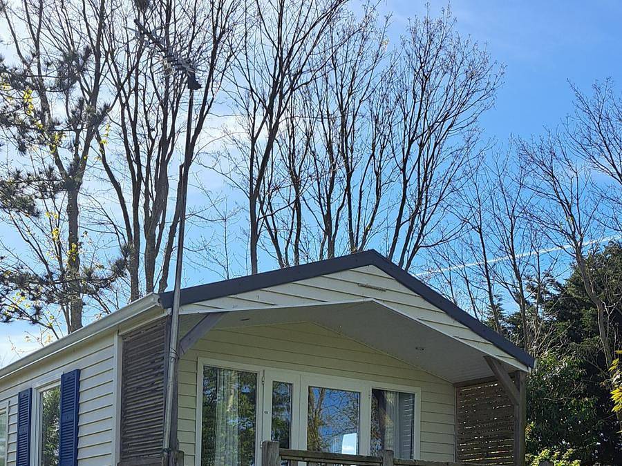 Camping Les Madières - Mobilhome 4 personnes - Mobil-home "Confort" 1 chambre in Pordic, Côte de Goëlo