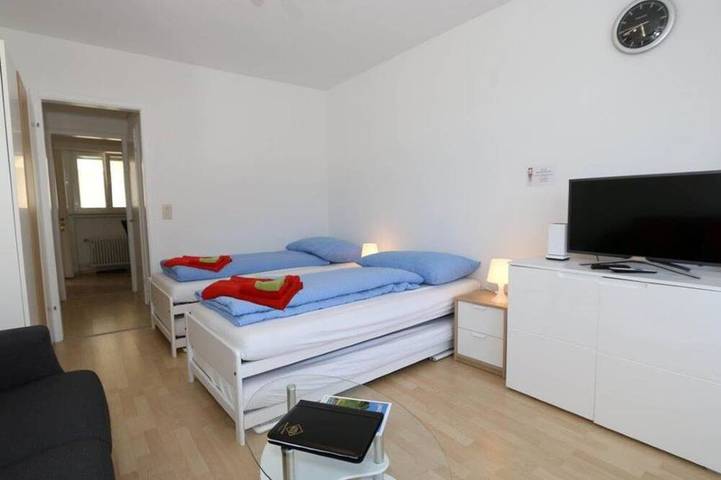 Ganze Wohnung, Bündalodge 1030 Appartement/Fewo, Dusche oder Bad, Wc 1-Zimmerwohnung in Flüelapass, Davos
