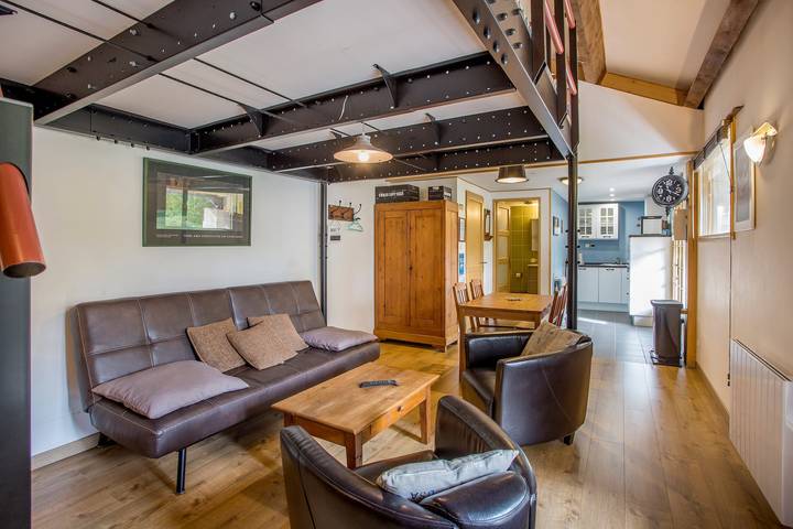 Geheel appartement, Appartement 'Petit Marais Gîte En Venise Verte' met privétuin, balkon en Wi-Fi in Chanceau, Liez