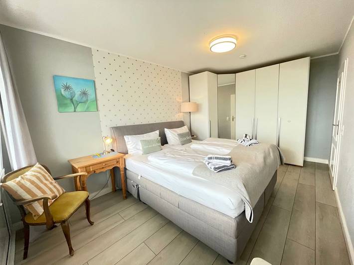 Ganze Wohnung, Wohnung Hansen mit überdachtem Balkon, Wlan und Strandnähe in Westerland in Westerland, Sylt (Gemeinde)