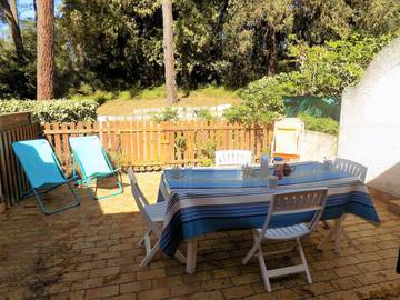 Cottage pour 4 personnes, avec terrasse, animaux acceptés dans La Palmyre