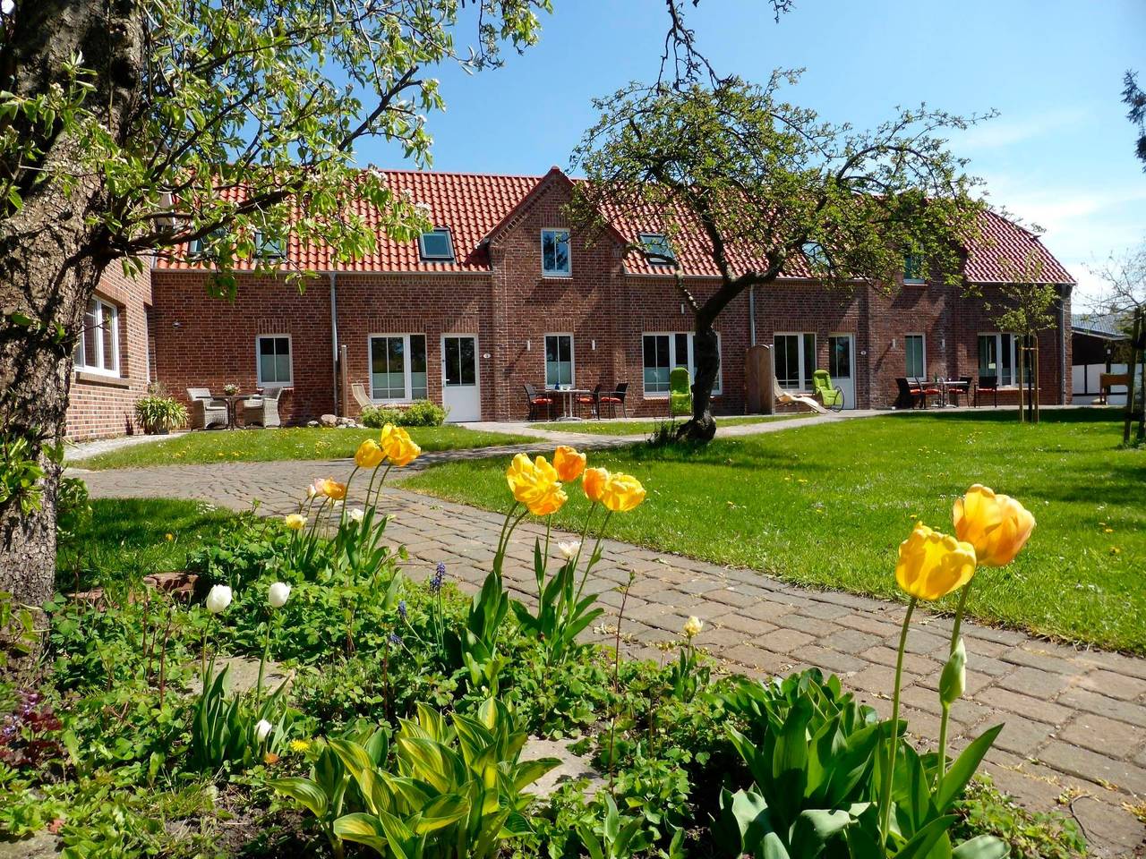 "Ferienhof Rießen" Doppelhaushälfte Backhaus Nr. 22 in Presen, Fehmarn