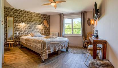 Hôtel pour 2 personnes, avec jardin, animaux acceptés dans Lancrans