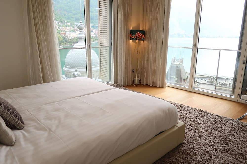 Ganze Wohnung, Gemütliche Wohnung für 8 Leute mit  W-Lan, Pool, Tv, Balkon und Panoramablick in Montreux, Genfer See