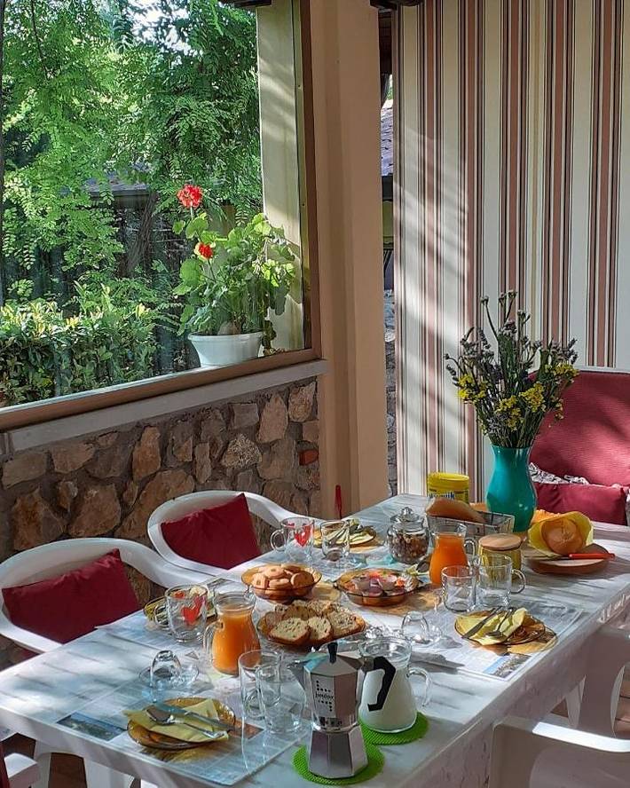 Location de vacances pour 2 personnes, avec Terrasse ainsi que Jardin et Vue à Premariacco