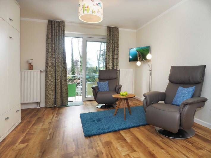 Ferienwohnung für 2 Personen, mit Balkon