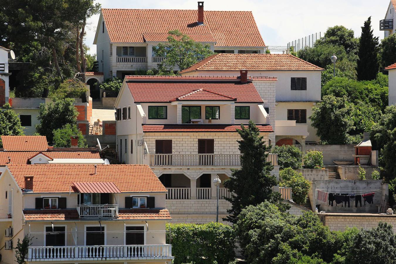 Ganze Wohnung, 3-Zimmer-Ferienwohnung mit Terrasse und Meerblick Zavalatica, Korcula A-545-a in Čara, Korcula