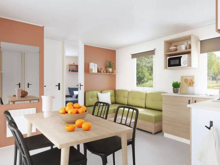 Mobil home pour 8 personnes, avec terrasse et piscine, animaux acceptés à Visan - 2