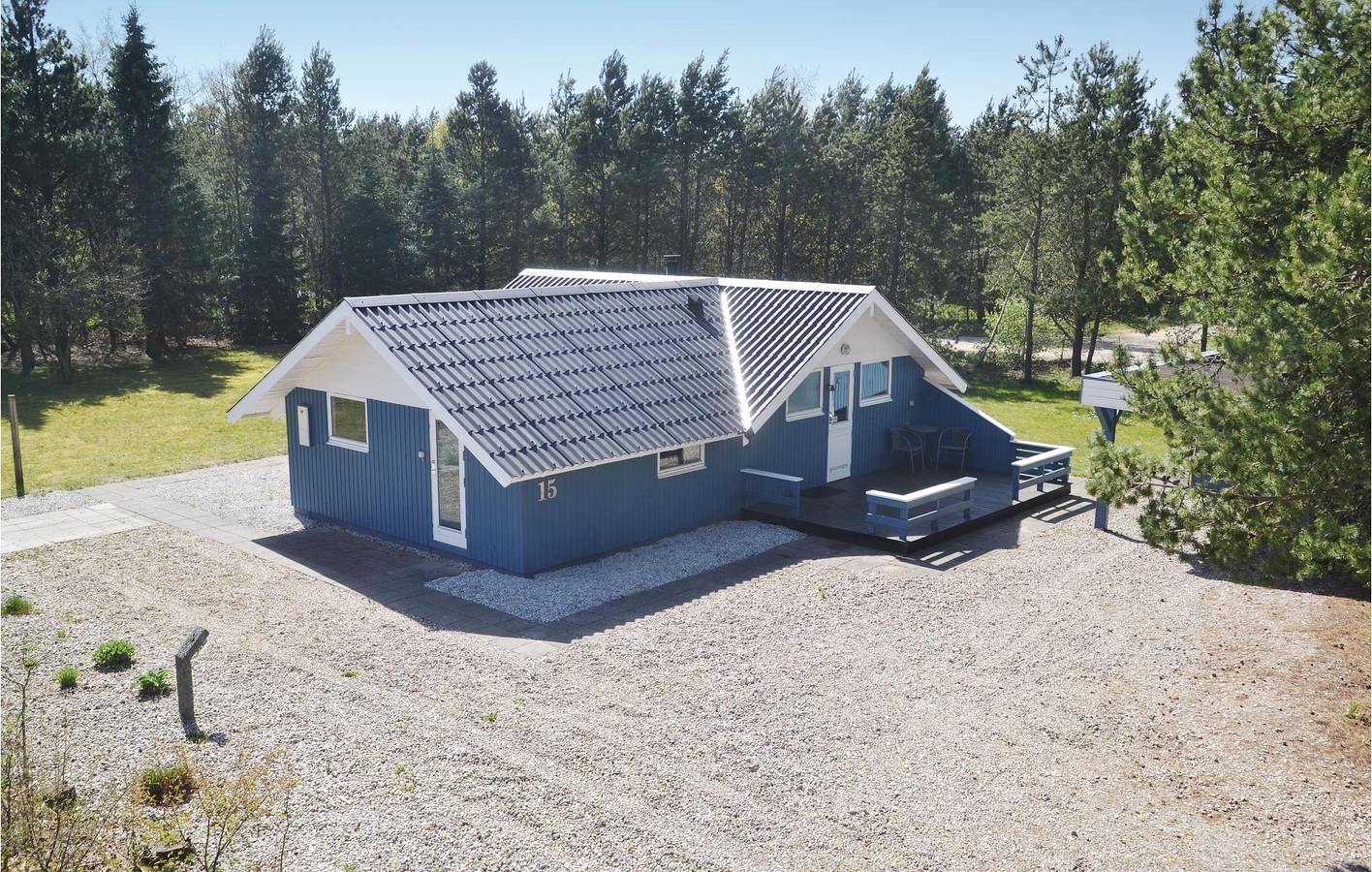 Ferienhaus für 5 Personen mit Terrasse in Jegum, Varde