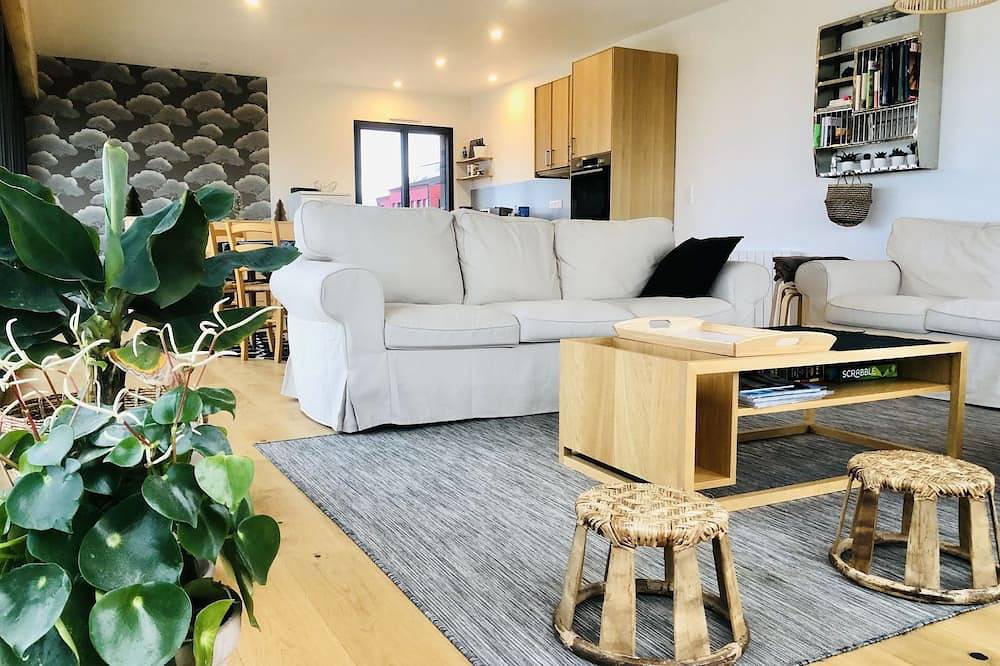 Le cube, architect-designed villa with sea view in Quiberville, Región de Dieppe
