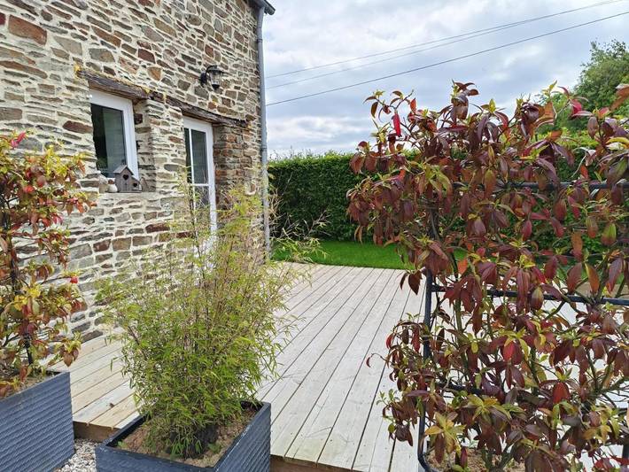 Maison de vacances pour 4 personnes, avec jardin et vue