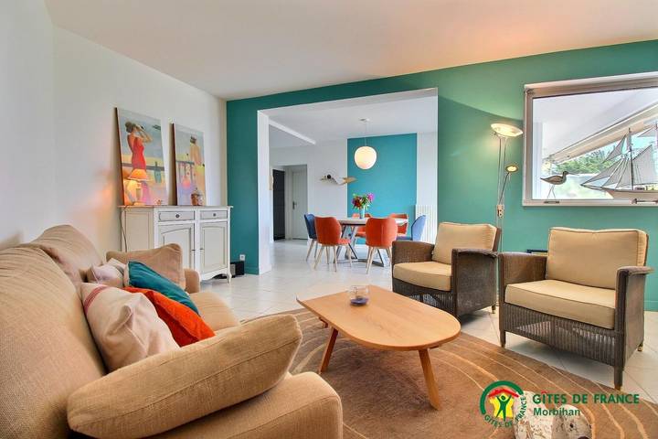 Gîte pour 4 personnes, avec jardin à Larmor-Plage - 4