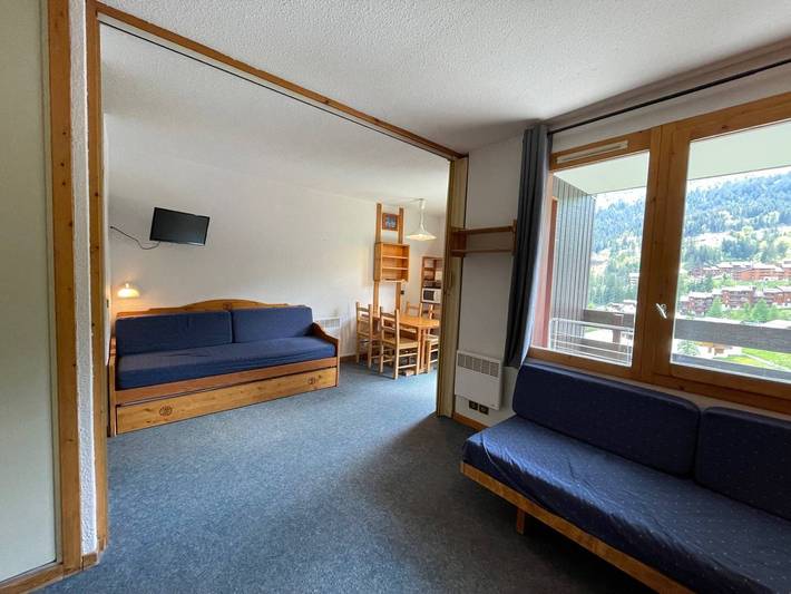 Studio entier, Studio confortable, proche pistes, animaux admis in Valmorel, Les Avanchers-Valmorel