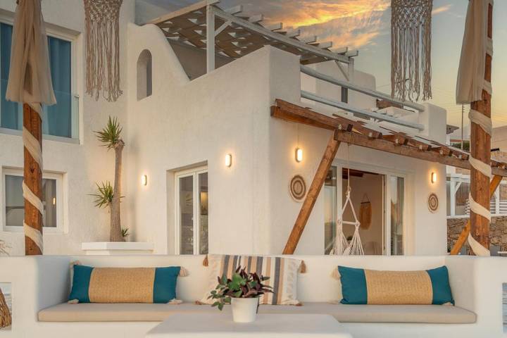 Appart’hôtel pour 2 personnes, avec bassin pour enfant ainsi que piscine et terrasse