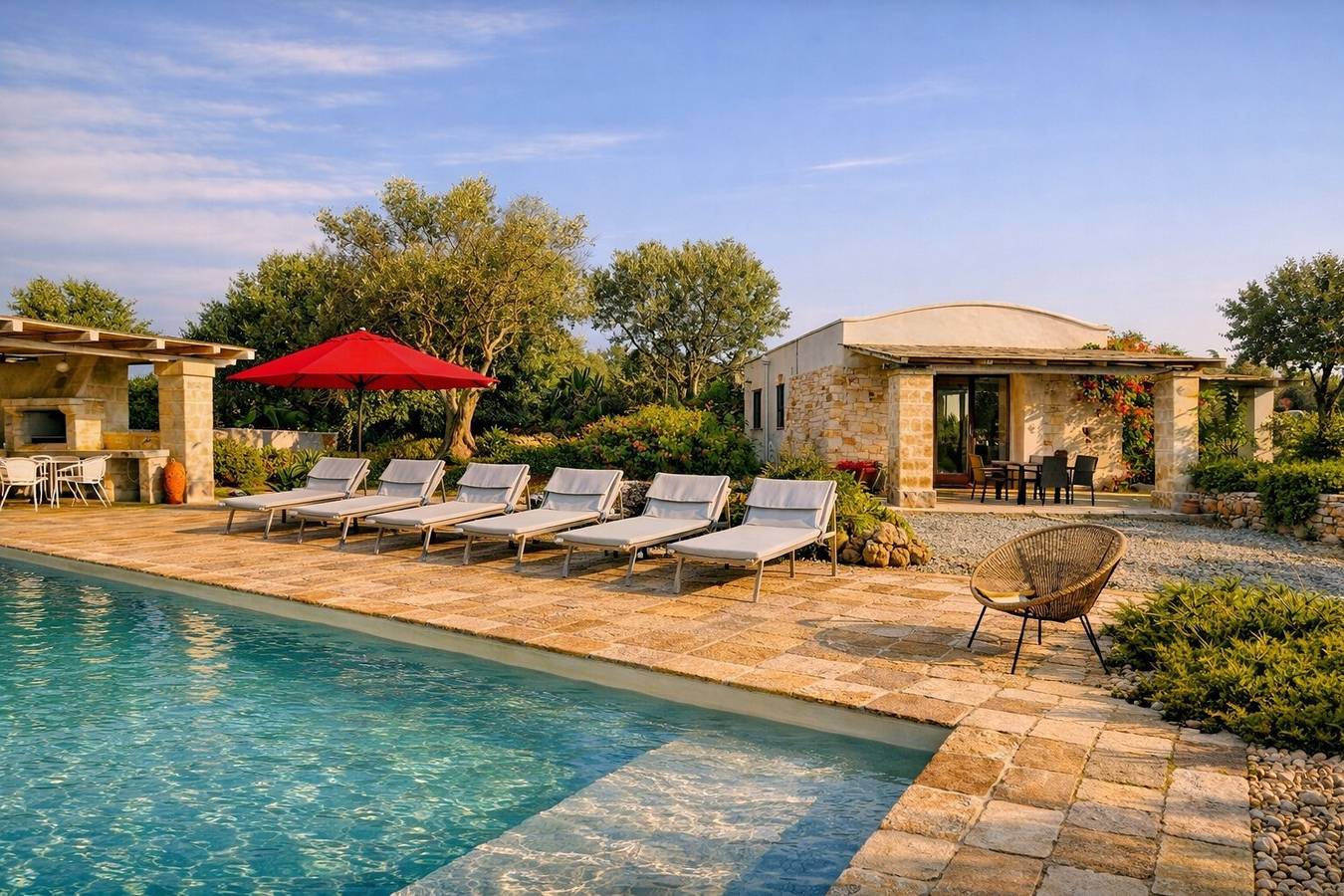 Apartment 'Dimora Il Melograno' mit Gemeinschaftspool, Wlan und Klimaanlage in Ostuni, Salento