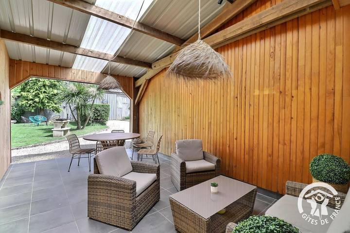 Gîte pour 5 personnes, avec sauna et jardin ainsi que terrasse et jacuzzi à Roz-Landrieux - 3