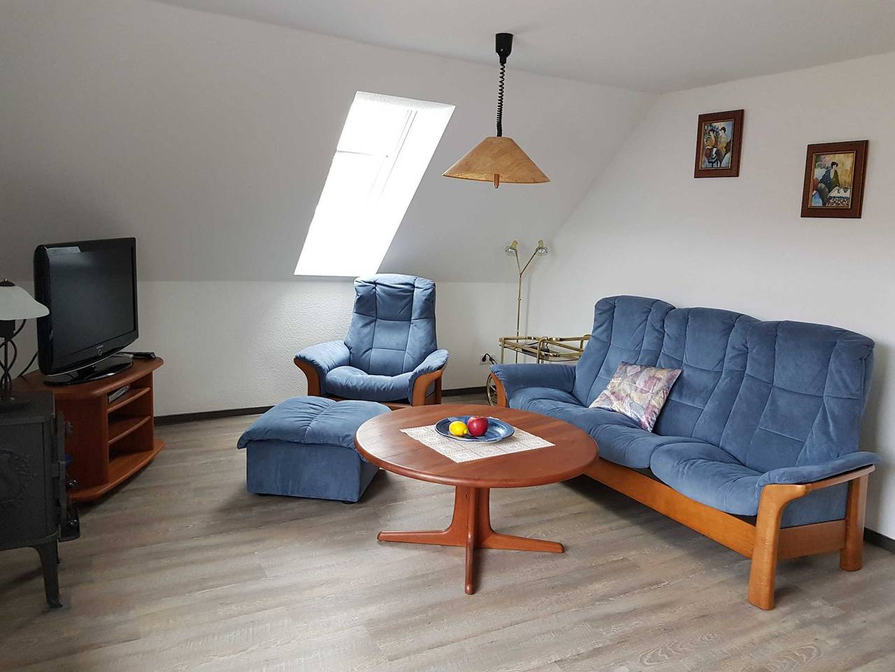 Ganze Ferienwohnung, Klütz: Fewo mit 2 Schlafzimmern und modernem Bad - Ferienwohnung Klütz in Oeversee, Grünes Binnenland