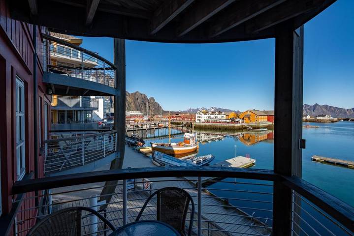 Ferienwohnung für 6 Personen, mit Ausblick und Terrasse in Vågan - 3