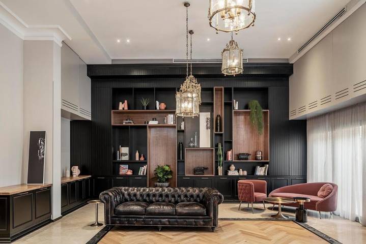 Hôtel pour 2 personnes, avec piscine ainsi que vue et terrasse à Tel Aviv