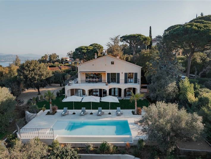 Ferienhaus für 12 Personen, mit Pool und Garten, kinderfreundlich in Gassin