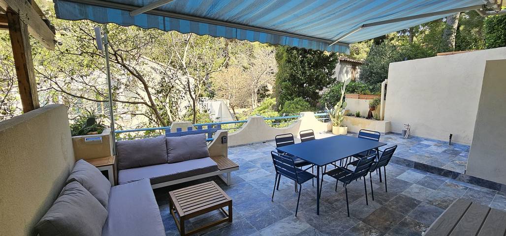 Ferienwohnung für 4 Personen, mit Balkon/Terrasse und Ausblick in Provence-Alpes-Côte d'Azur