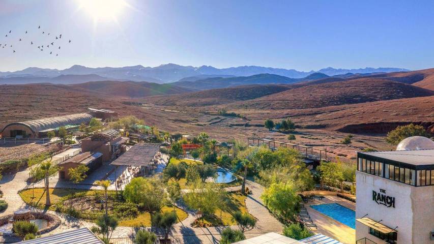 Maison d’hôte pour 2 personnes, avec bassin pour enfant et piscine ainsi que jardin et vue à Tahannaout - 2
