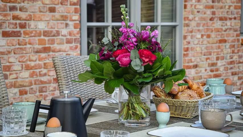 Ferienhaus für 6 Personen, mit Garten und Terrasse sowie Sauna in Archsum - 4