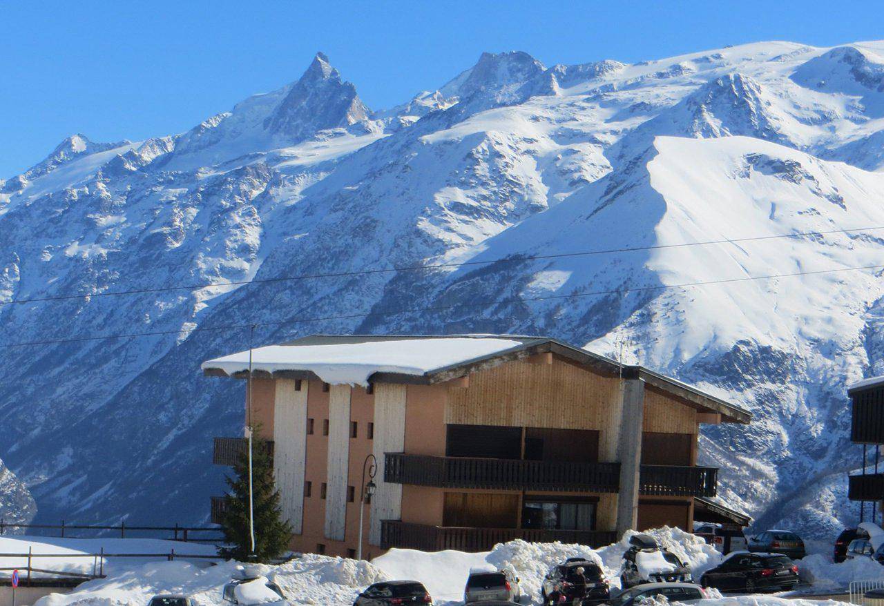 Studio entier, Résidence les Brimbelles - Studio coin montagne 4 personnes (0F6) in Auris, Parc national des Écrins