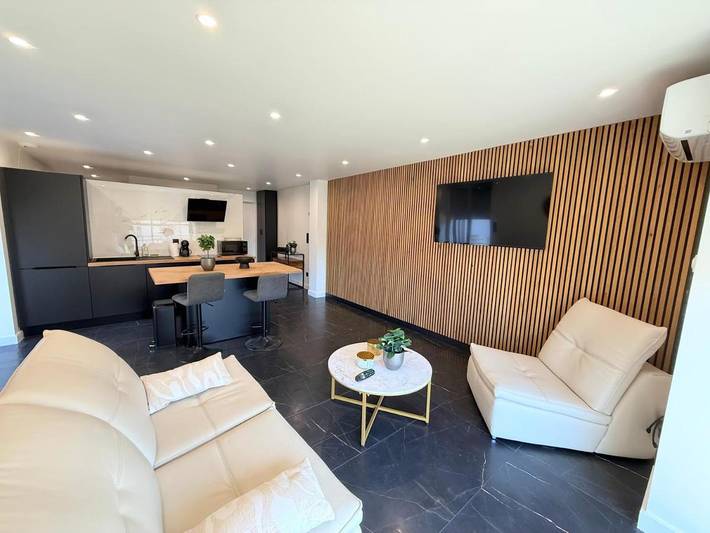 Appartement de vacances pour 3 personnes, avec terrasse, animaux acceptés